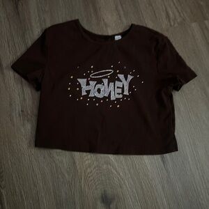 honey crop top